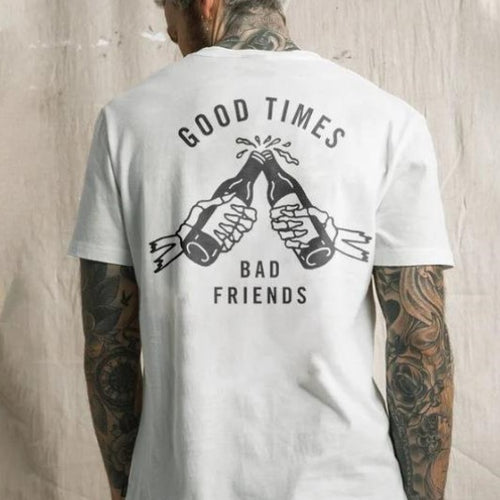 Summer Men's Sports Fitness T-shirt