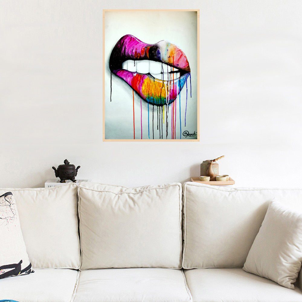 Computer inkjet decorative painting core