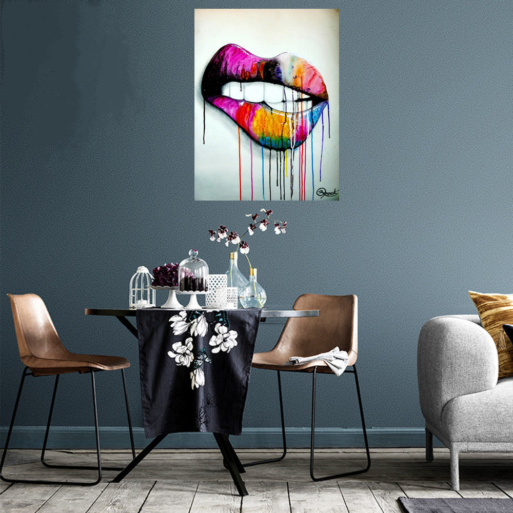 Computer inkjet decorative painting core