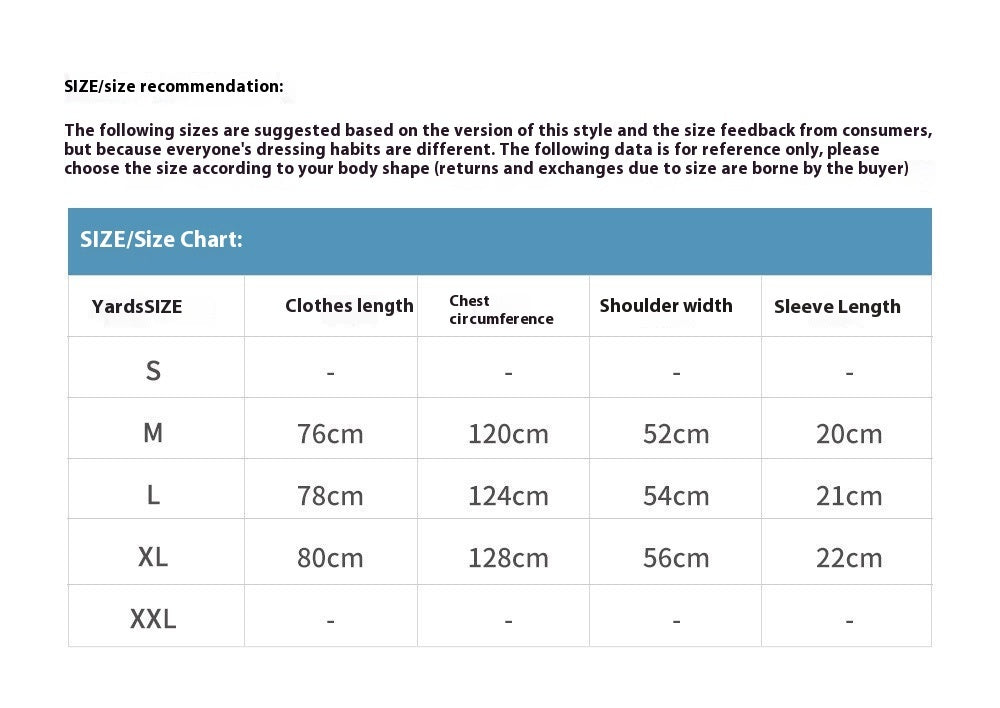 Text Printed Short-sleeved T-shirt Casual Top