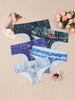 5pcs Comfy Chic Briefs - Soft, Breathable, Stretchy, Simple Design Intimates Panties for Women - Everyday Lingerie & Underwear Essentials