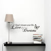 Removable Vinyl Life Is Fragile Handle It With Prayer Wall
