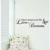 Removable Vinyl Life Is Fragile Handle It With Prayer Wall