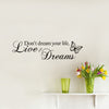 Removable Vinyl Life Is Fragile Handle It With Prayer Wall