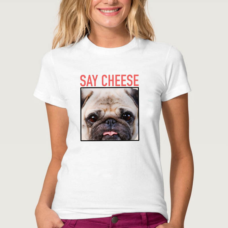 Creative Animal Digital Printing, Comfortable And Soft Top