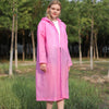 Men's And Women's Full Body Rainproof Transparent Portable Poncho