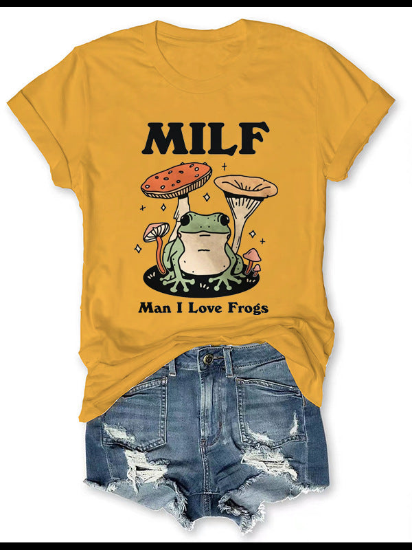 Fashion Toad Print Women's T-shirt