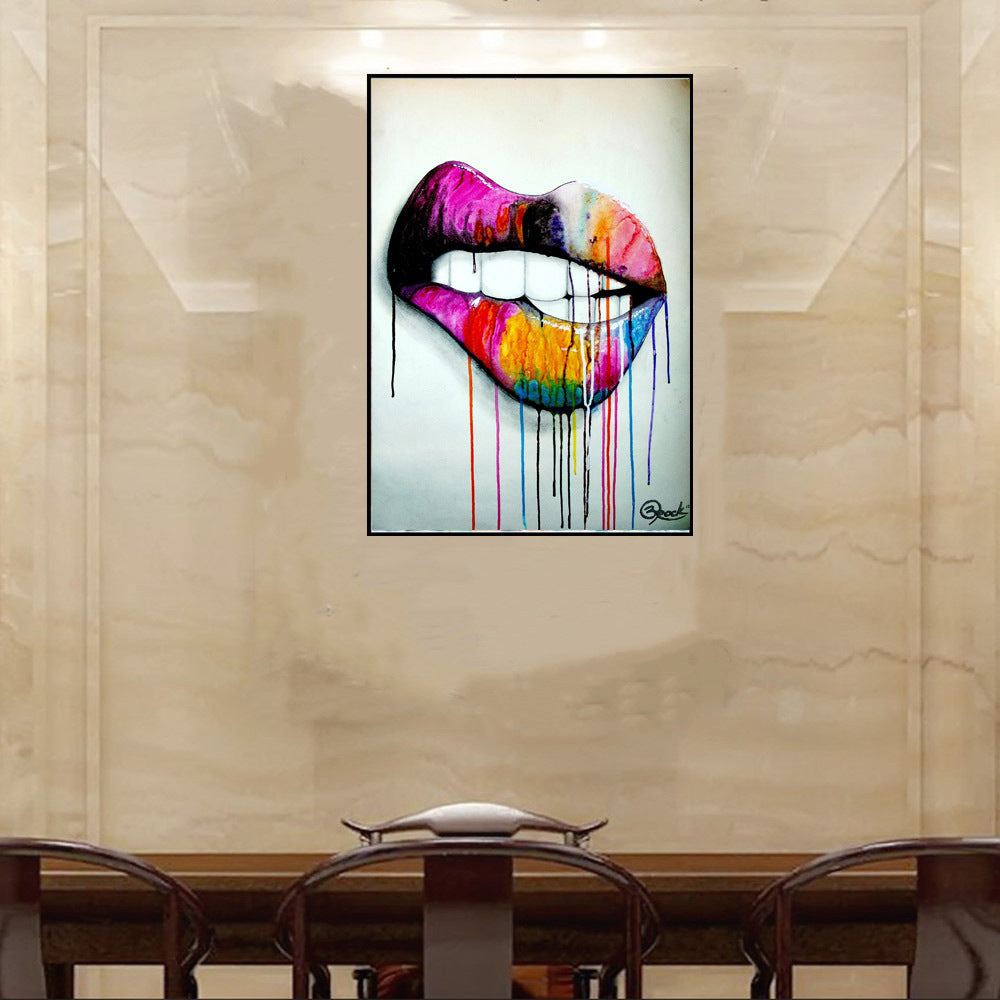 Computer inkjet decorative painting core