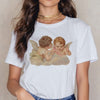 Adam and Eve crewneck T-shirt
