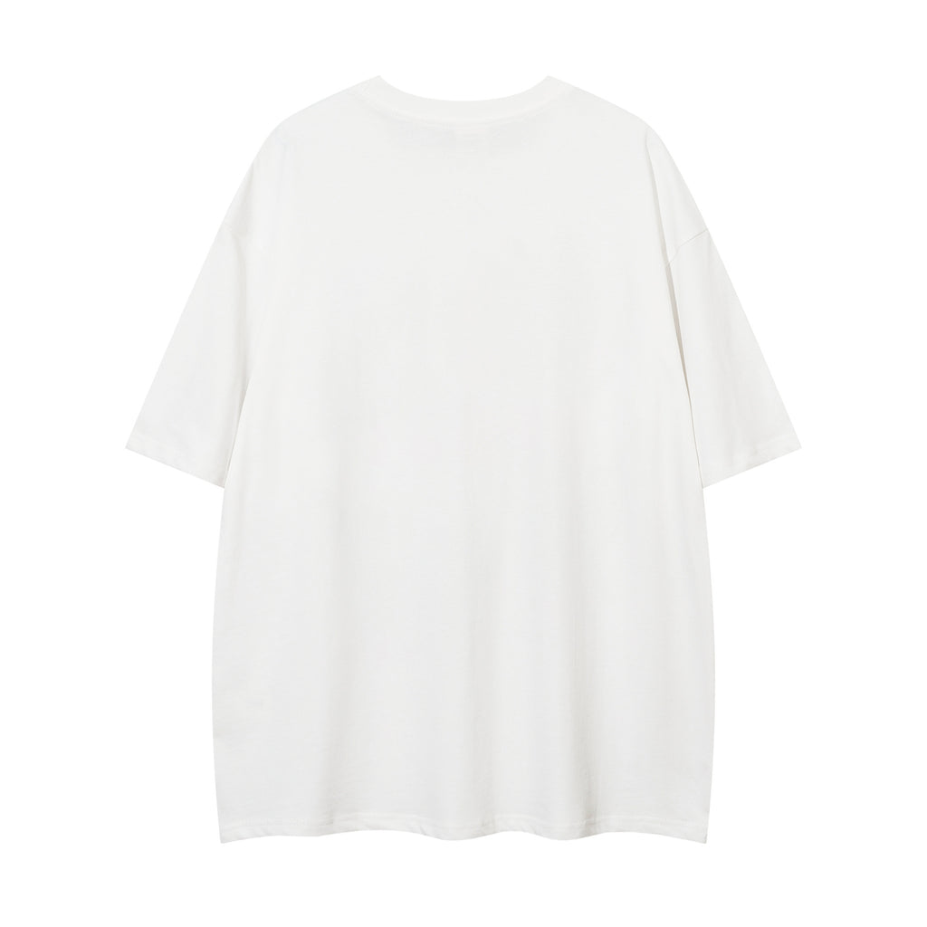 Kitten Men's Loose Casual Short-sleeved Top