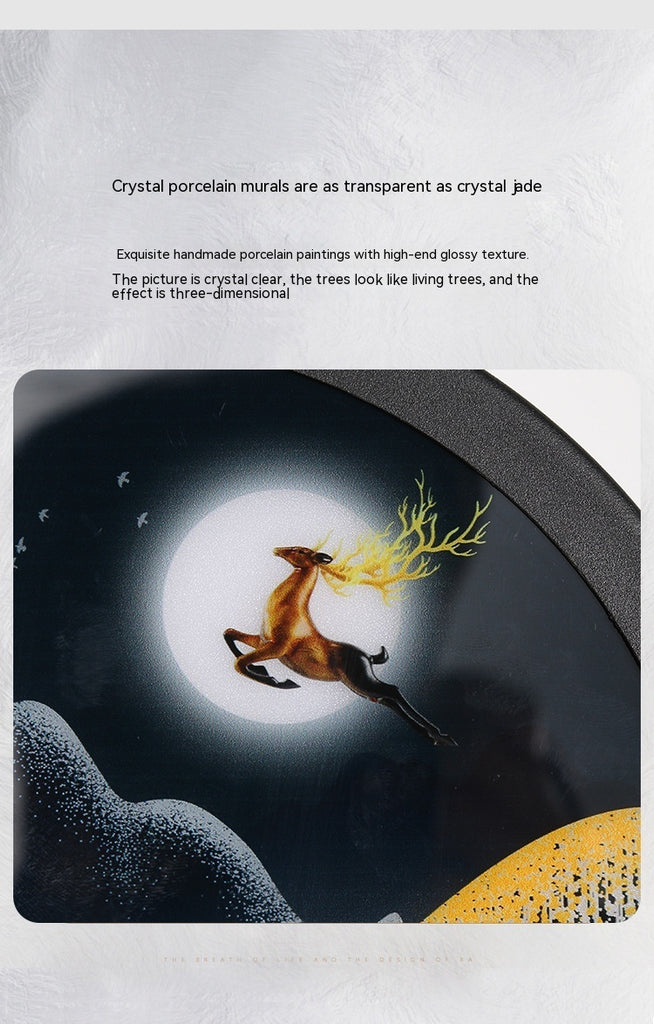 Led Wall Lamp New Chinese Style Wall Painting Simple Lamps