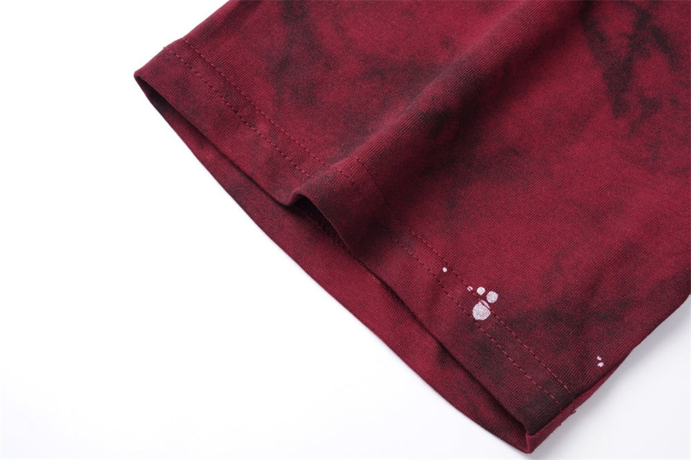Batik Old Dirty Short-sleeved T-shirt Men