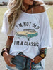 Fashion new printed T-shirt
