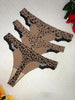 3pcs Sexy Leopard Print Lace Trim Thongs for Women - Low Rise, Comfortable Nylon Blend Panties