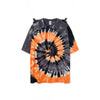 Fashion Printed T-shirt Hipster High Street Tie-dye Gradient Hip-hop Print Loose Short Sleeves