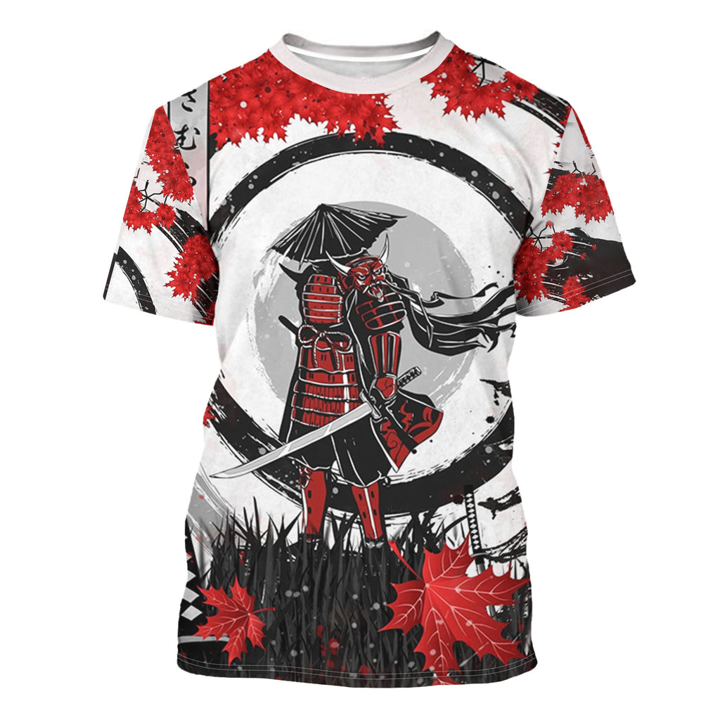 Versatile Men's Casual 3D Printed Short Sleeves