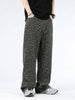 1 Pair, Fashionable Retro Leopard Print Jeans, Street Style Hip-hop Skateboarding Cycling Rap Jeans - Pure Cotton Jeans