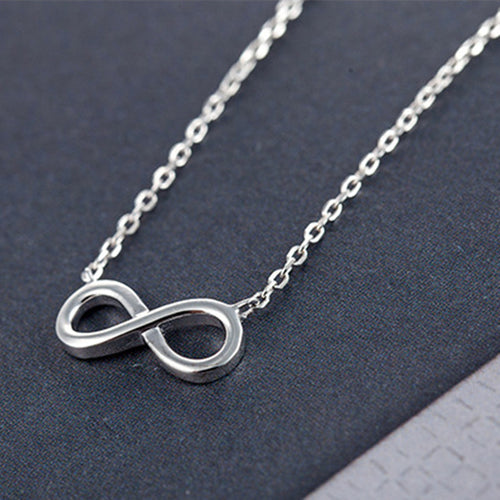 Infinity Jewelry Sets Necklace Earring Bracelet