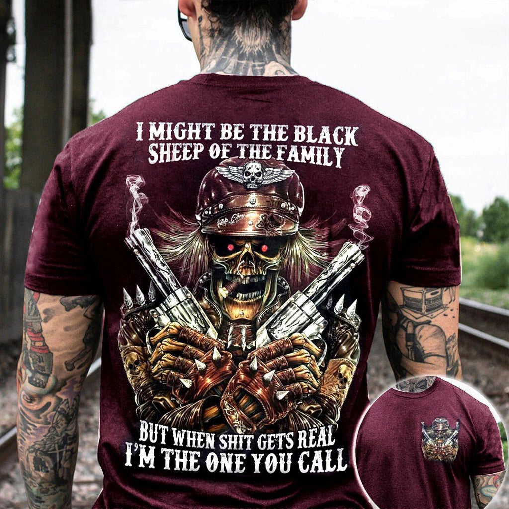 3D Printed Men's Street Short Sleeve Sports T-shirt Top