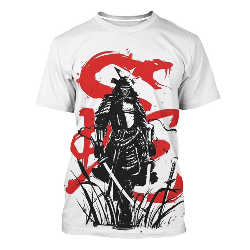 Versatile Men's Casual 3D Printed Short Sleeves