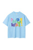 Letter NOWAY Summer Pure Cotton Fashion Casual T-shirt