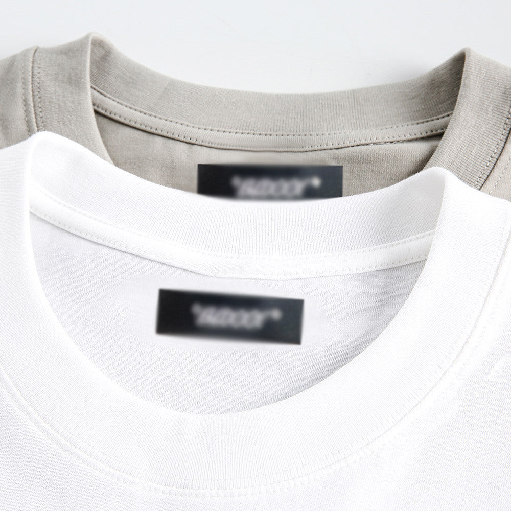 City Landscape Printed Short-sleeved T-shirt Men