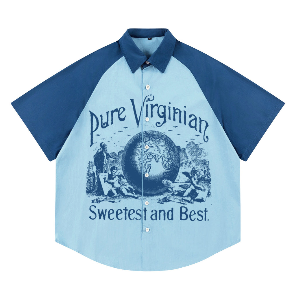 Fashion American College Loose Women's Top