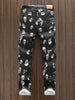 Men's Casual Nightclub Hip-hop Style Versatile Street Style Personalized Printed Comfortable Pants