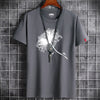 Summer Men's Short-sleeved T-shirt Casual Round Neck Loose