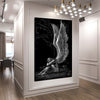 Angels And Demons 5d Embroidery Black And White Art Diamond Painting