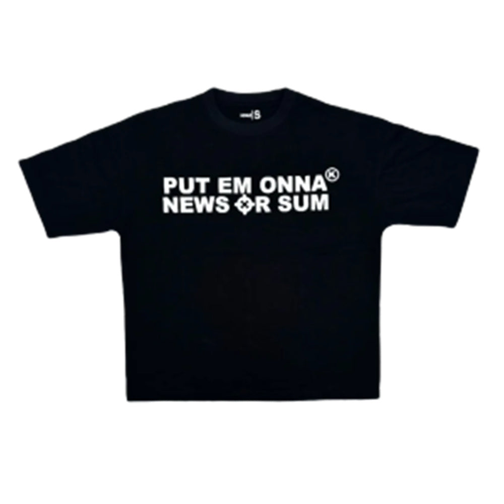 Men's Drop Shoulder Cotton Crew Neck T-shirt