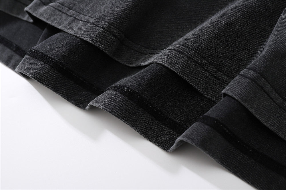 Rose Printed Round Neck T-shirt For Men