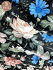 3-Pack High-Waist Women'S Briefs, Elegant Floral Print, Comfort Fit, Tummy Control, Butt Lift, Polyester Knit Fabric, MIOTAN Brand