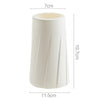Vase Creative Hydroponic Plastic European Style White Imitation Ceramic Flower Pot home decoration европейский цветочный горшок