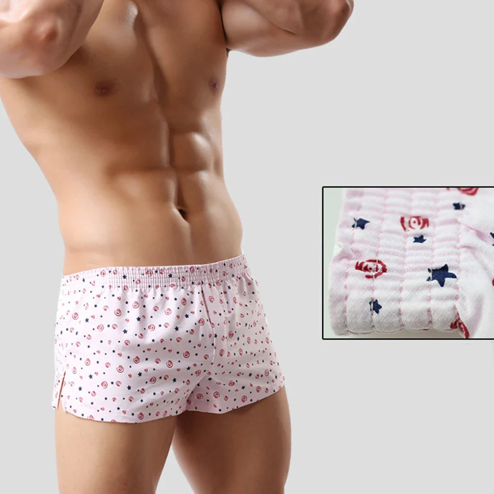 Breathable Mens Sexy Boxers Boxershorts Printed Men Underwear Boxers Short Men Boxers Mid Rise Boxers Mens Underwear Underpants