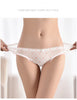 Cute Fruit Printing Girls Panties Sexy Transparent Lace Women's Underwear Breathable Knicker Loose Seamless Female Briefs