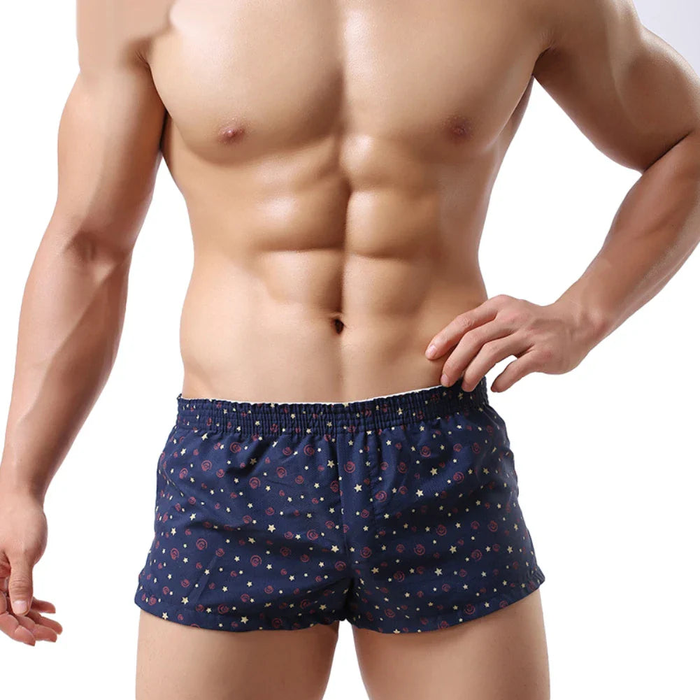 Breathable Mens Sexy Boxers Boxershorts Printed Men Underwear Boxers Short Men Boxers Mid Rise Boxers Mens Underwear Underpants
