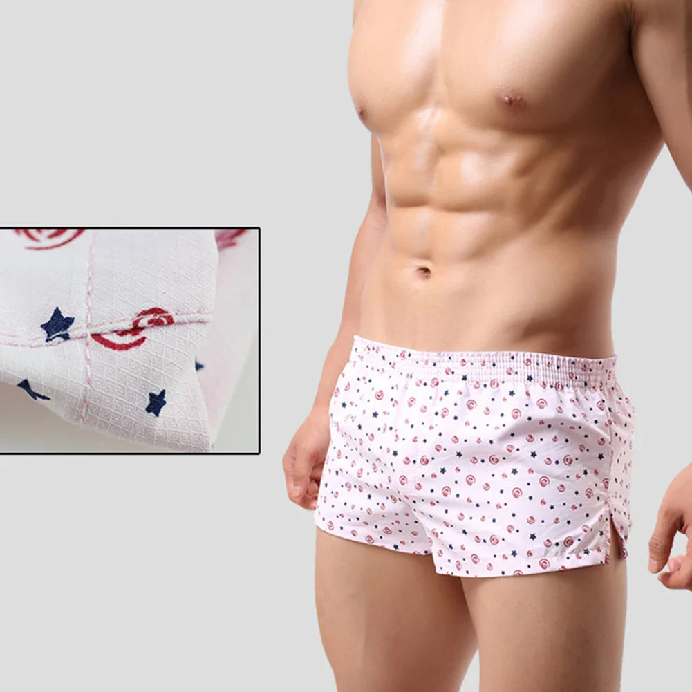 Breathable Mens Sexy Boxers Boxershorts Printed Men Underwear Boxers Short Men Boxers Mid Rise Boxers Mens Underwear Underpants