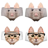 Animals EAR Print Briefs Girls Milk Silk Lingerie Panties Elastic Breathable Women Underpant трусы Cozy Underwear трусы женские