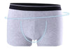 Boxer Shorts Cotton Print Underwear Men Boxershorts Cotton Men's Panties Male Underpants Mid Waist Breathable Boxershorts Long