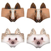 Animals EAR Print Briefs Girls Milk Silk Lingerie Panties Elastic Breathable Women Underpant трусы Cozy Underwear трусы женские