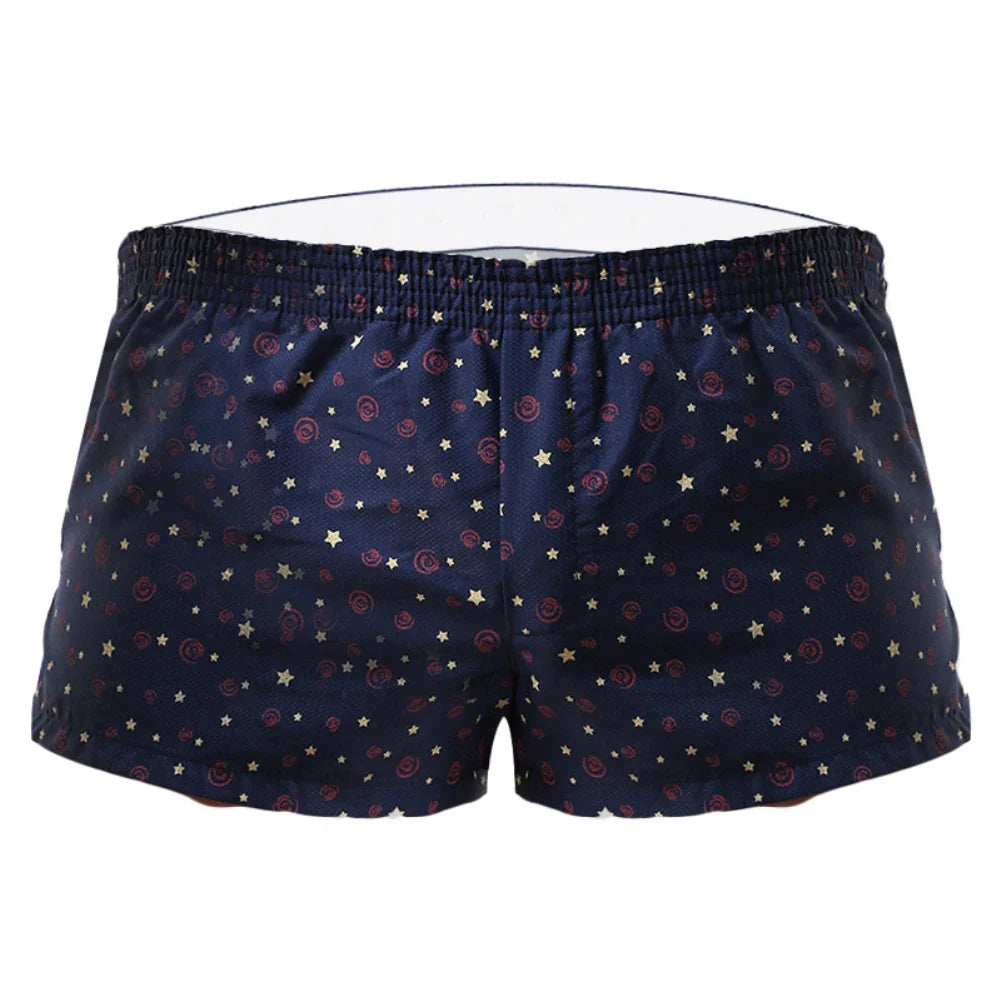 Breathable Mens Sexy Boxers Boxershorts Printed Men Underwear Boxers Short Men Boxers Mid Rise Boxers Mens Underwear Underpants