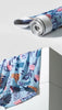 3XL Large Size Summer Ice Silk Breathable Fashion Yong Man Fruit Print Boxers Thin Middle Waist Elasticity Cartoon Underwear