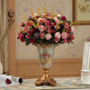 Creative European style retro resin vase Home Furnishing decoration living room dining room table vases flower vase