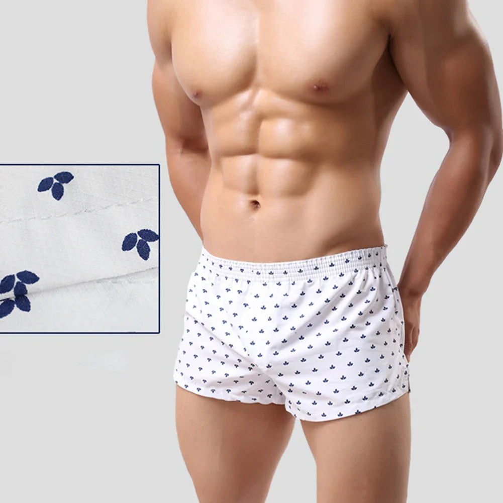 Breathable Mens Sexy Boxers Boxershorts Printed Men Underwear Boxers Short Men Boxers Mid Rise Boxers Mens Underwear Underpants
