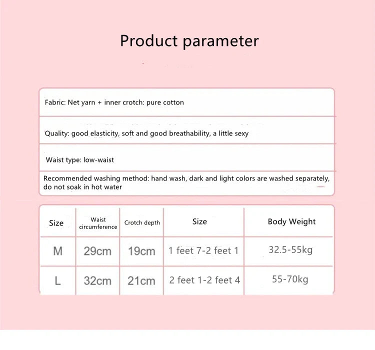 Cute Fruit Printing Girls Panties Sexy Transparent Lace Women's Underwear Breathable Knicker Loose Seamless Female Briefs