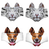Animals EAR Print Briefs Girls Milk Silk Lingerie Panties Elastic Breathable Women Underpant трусы Cozy Underwear трусы женские
