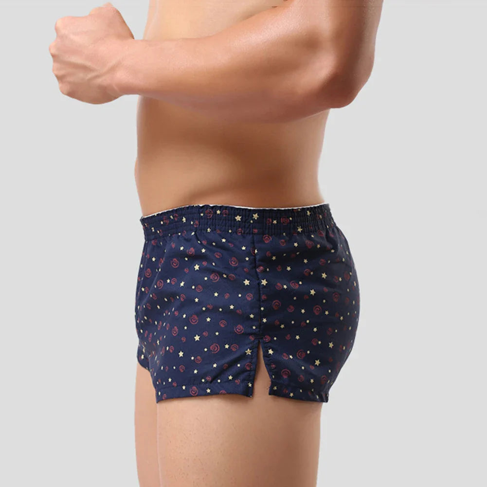 Breathable Mens Sexy Boxers Boxershorts Printed Men Underwear Boxers Short Men Boxers Mid Rise Boxers Mens Underwear Underpants
