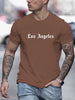 Men's Round Neck Plus Size T-shirt Personalized Patterns Printed Short Sleeve
