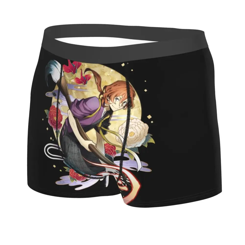 Bungou Stray Dogs Chuuya Nakahara Man's Underwear, Highly Breathable printing High Quality Gift Idea